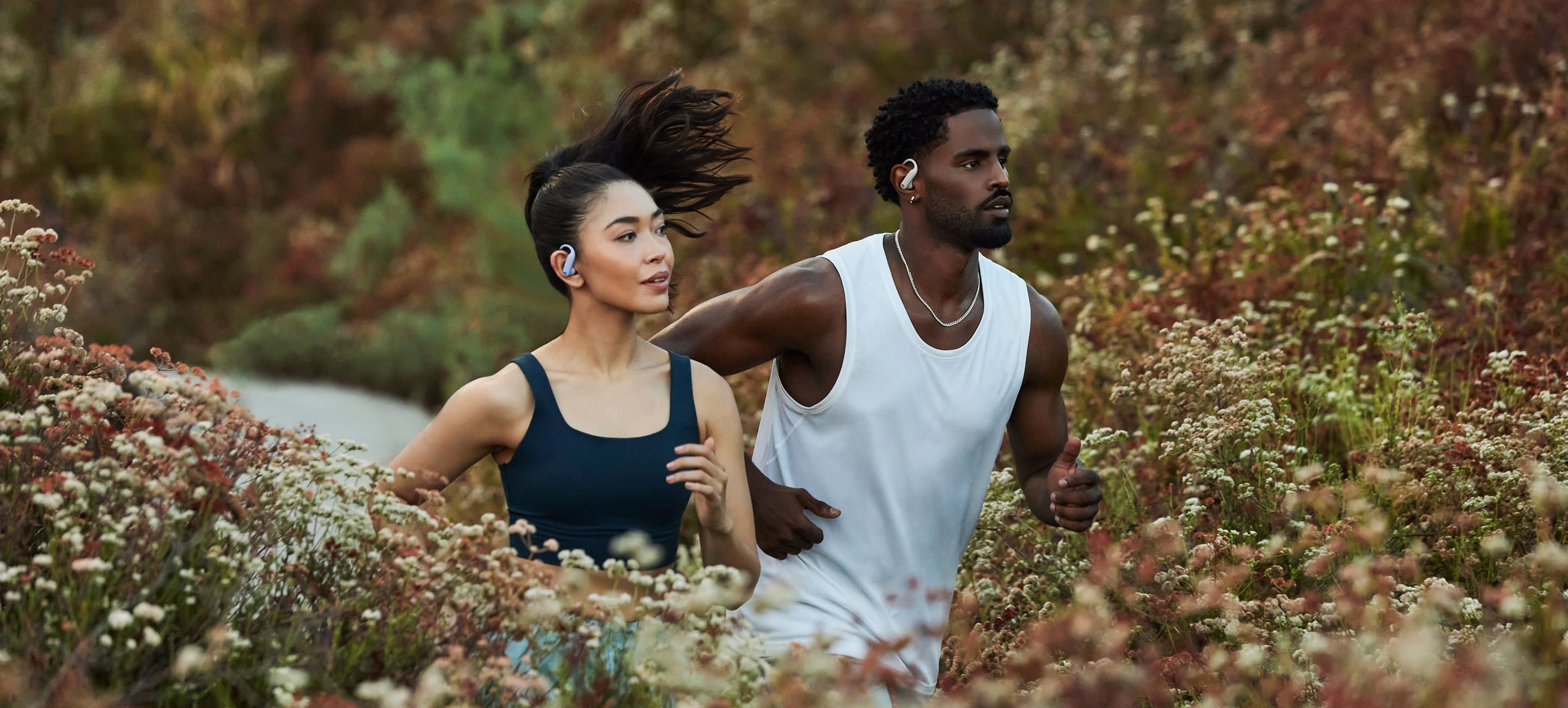 Des personnes s'entraînant avec leurs Powerbeats Pro 2