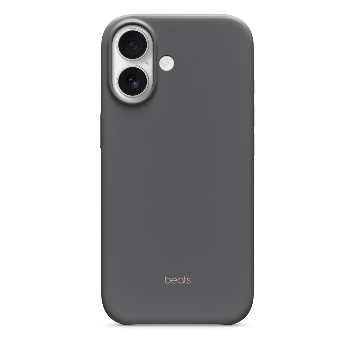 Close-up of Beats iPhone 17 Case in Granite Gray