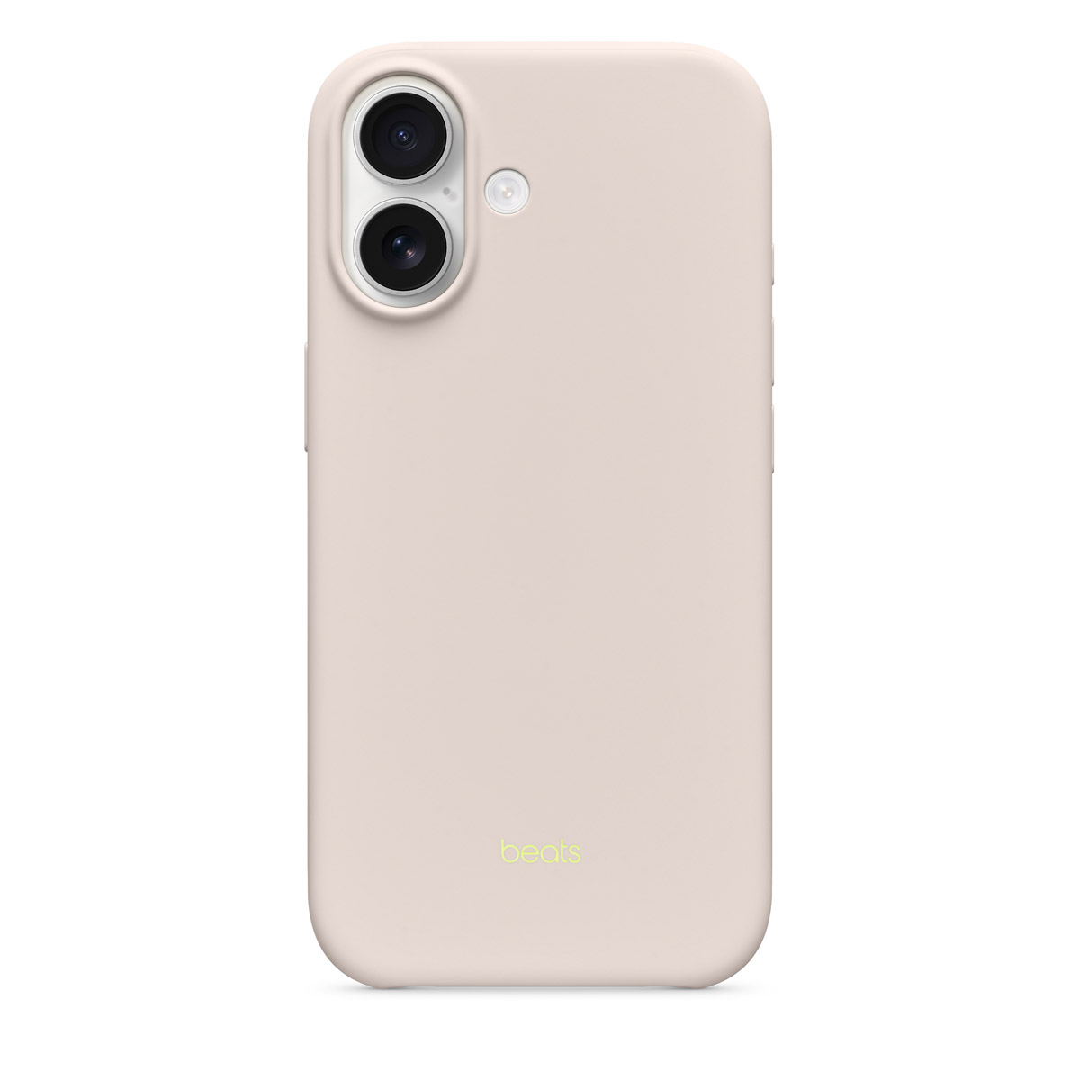 Close-up of Beats iPhone 17 Case in Limestone