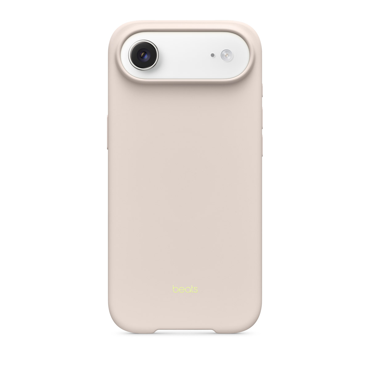 Close-up of Beats iPhone Air Case in Limestone